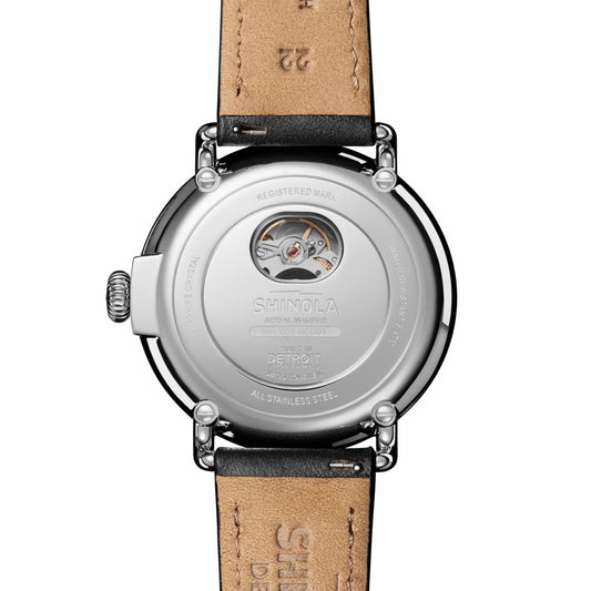 Shinola Runwell Automatic Watch - White