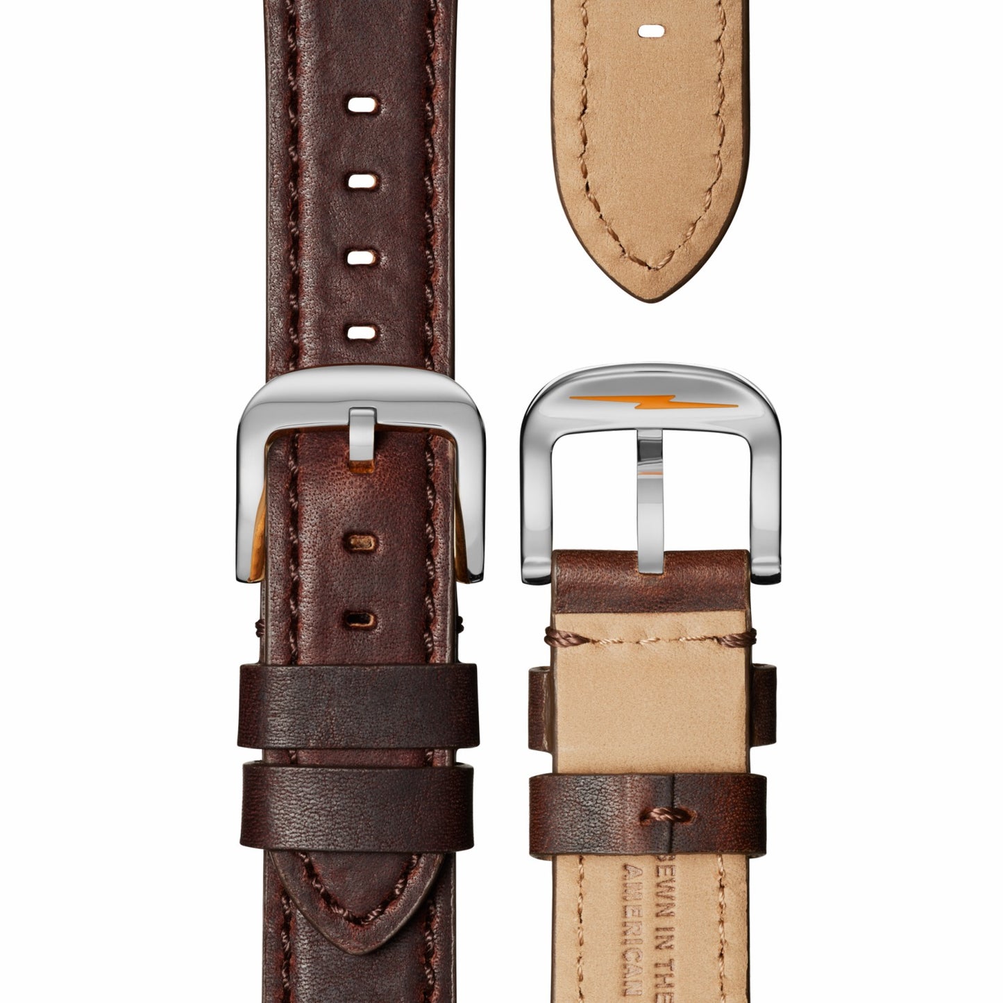 Shinola Canfield Chronograph Watch - Cattail Leather Strap