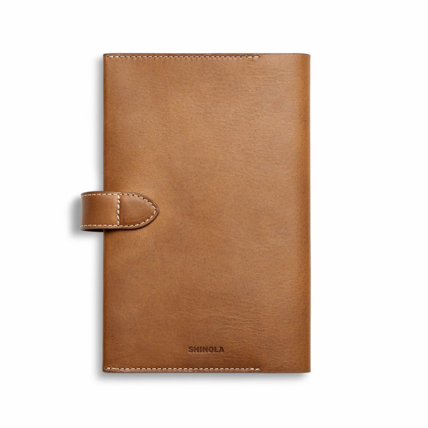 Shinola Medium Snap Journal Cover - Tan Vachetta