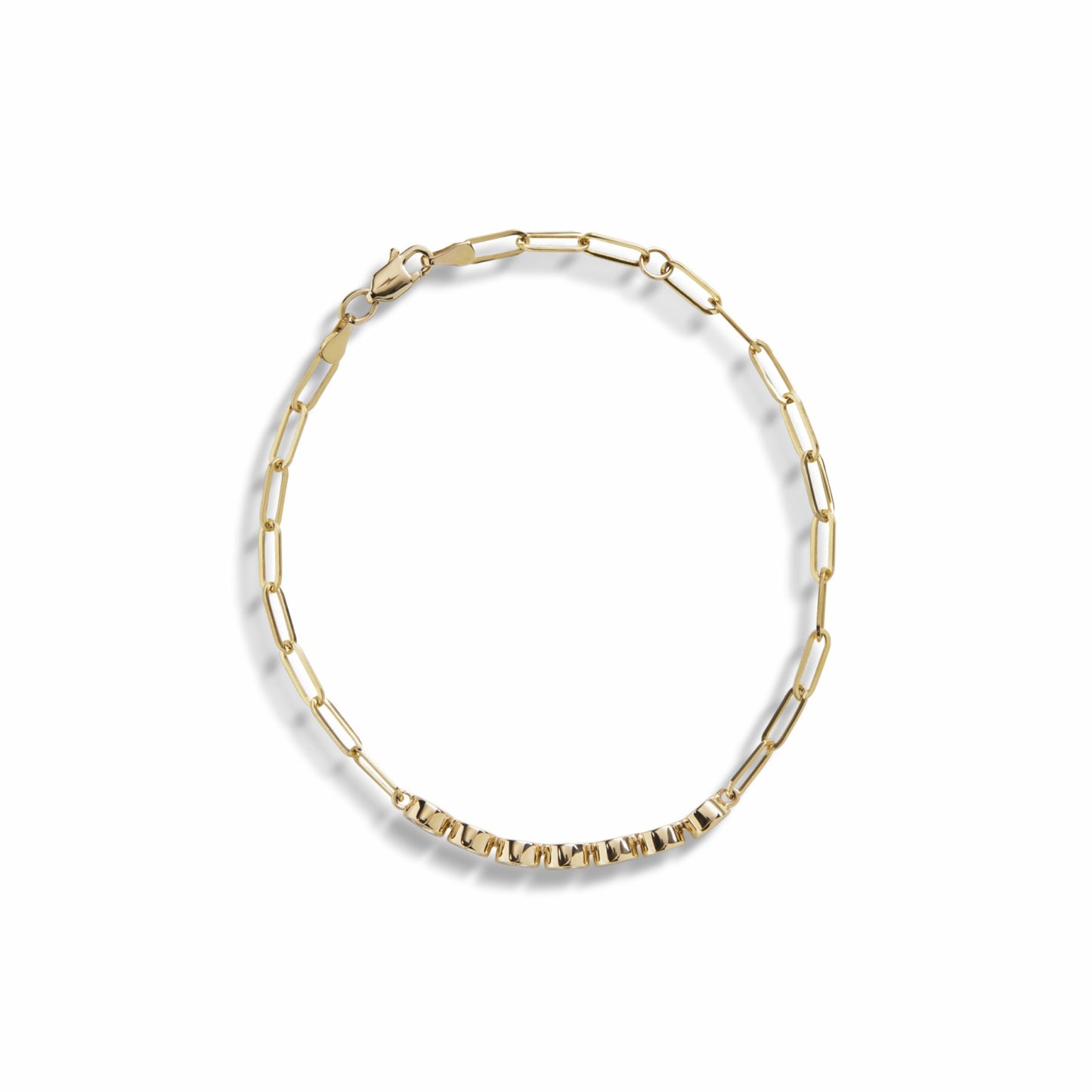 Shinola .75 Carat Desert Diamond Chain Bracelet