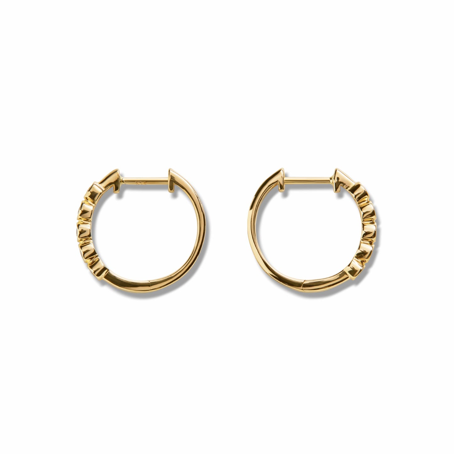 Shinola Desert Diamond Huggie Earrings