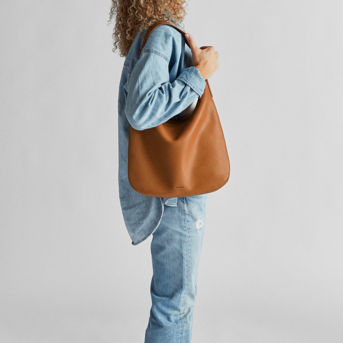 Shinola Bixby Shoulder Bag - Tan