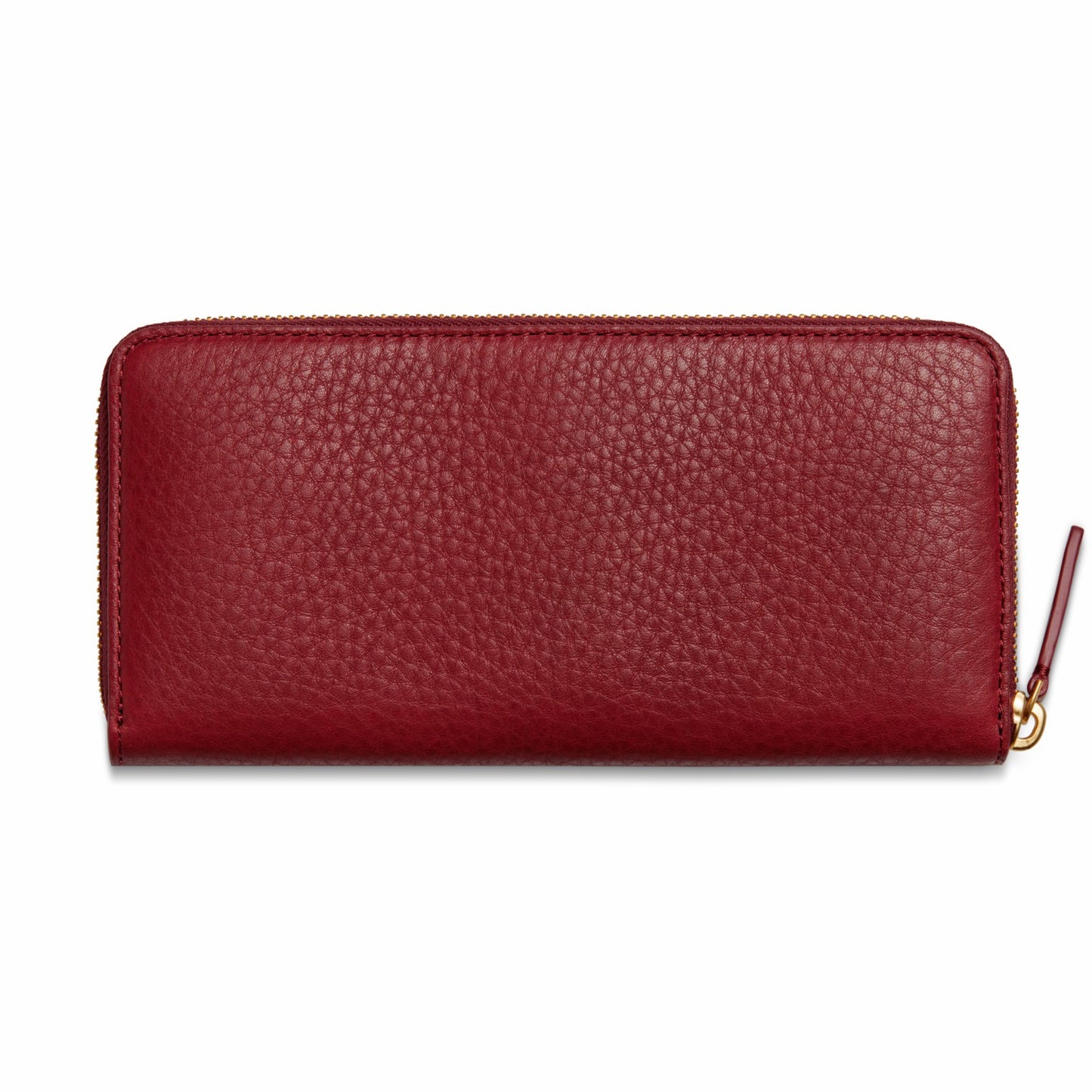 Shinola Continental Zip Wallet - Ruby
