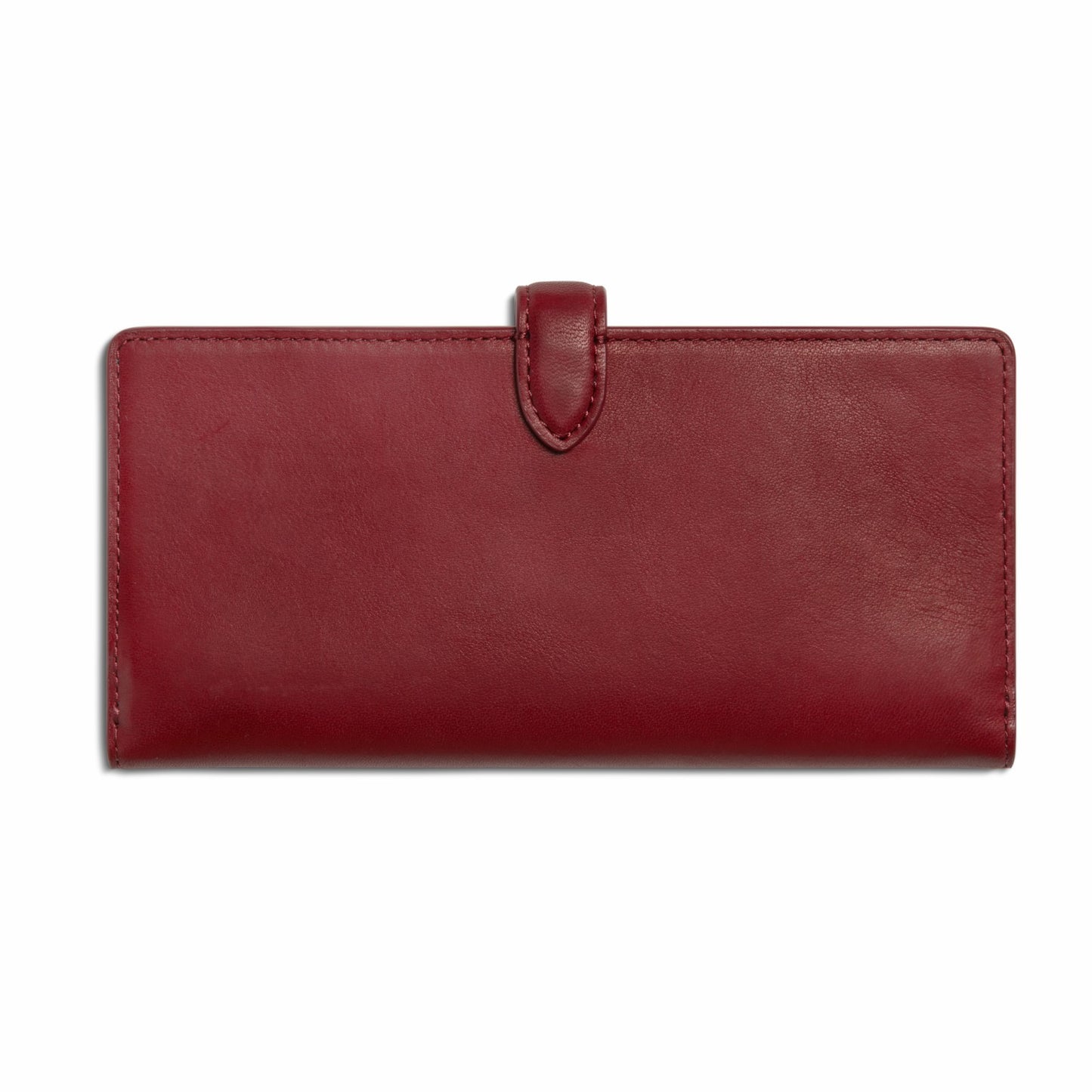 Shinola Continental Snap Wallet - Ruby