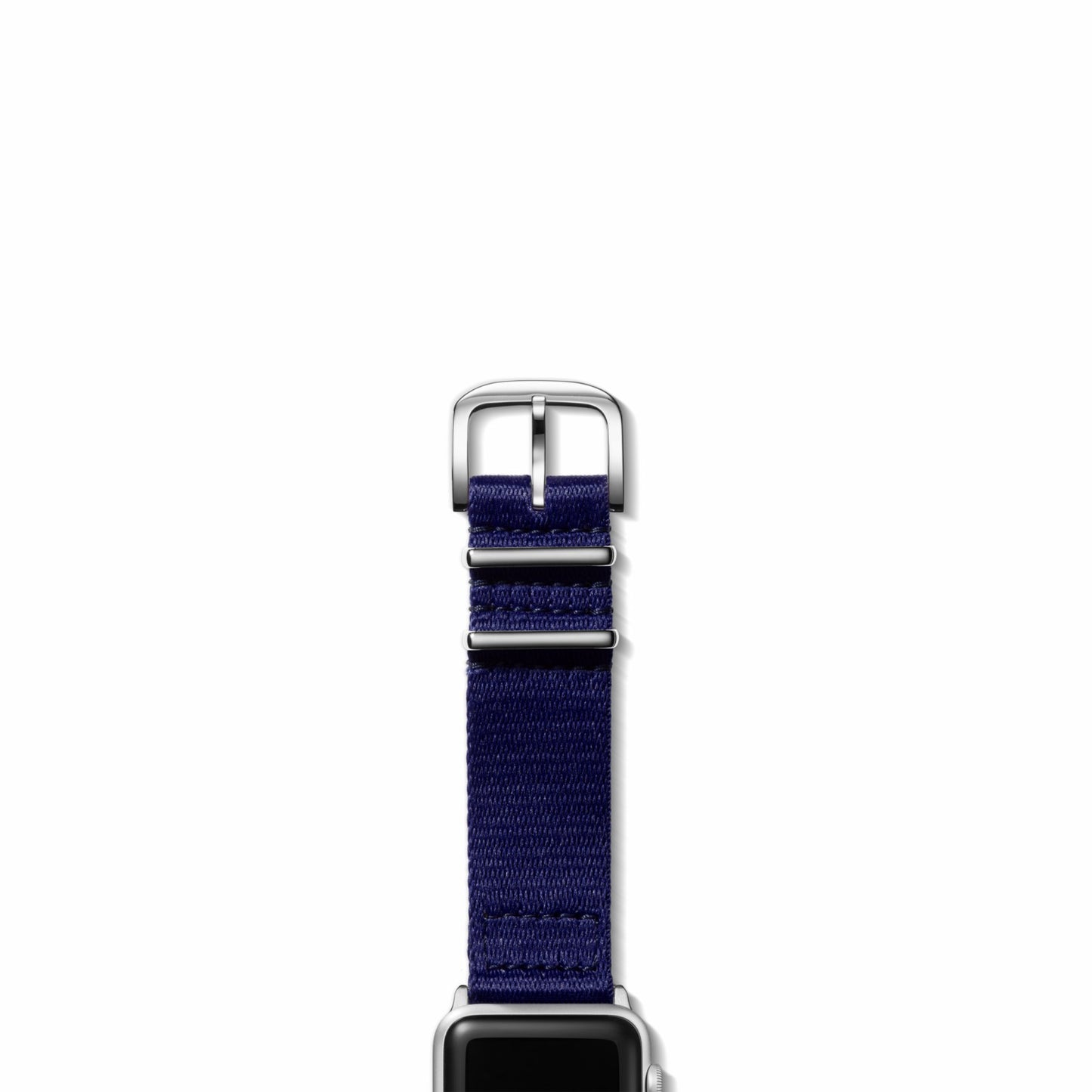 Shinola 20mm Black Split Nylon Apple Watch Strap - Black
