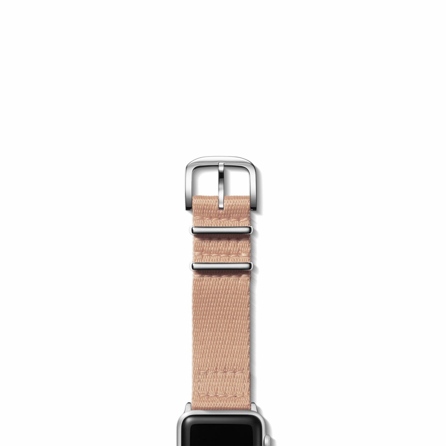 Shinola 20mm Blush Split Nylon Apple Watch Strap | Shinola