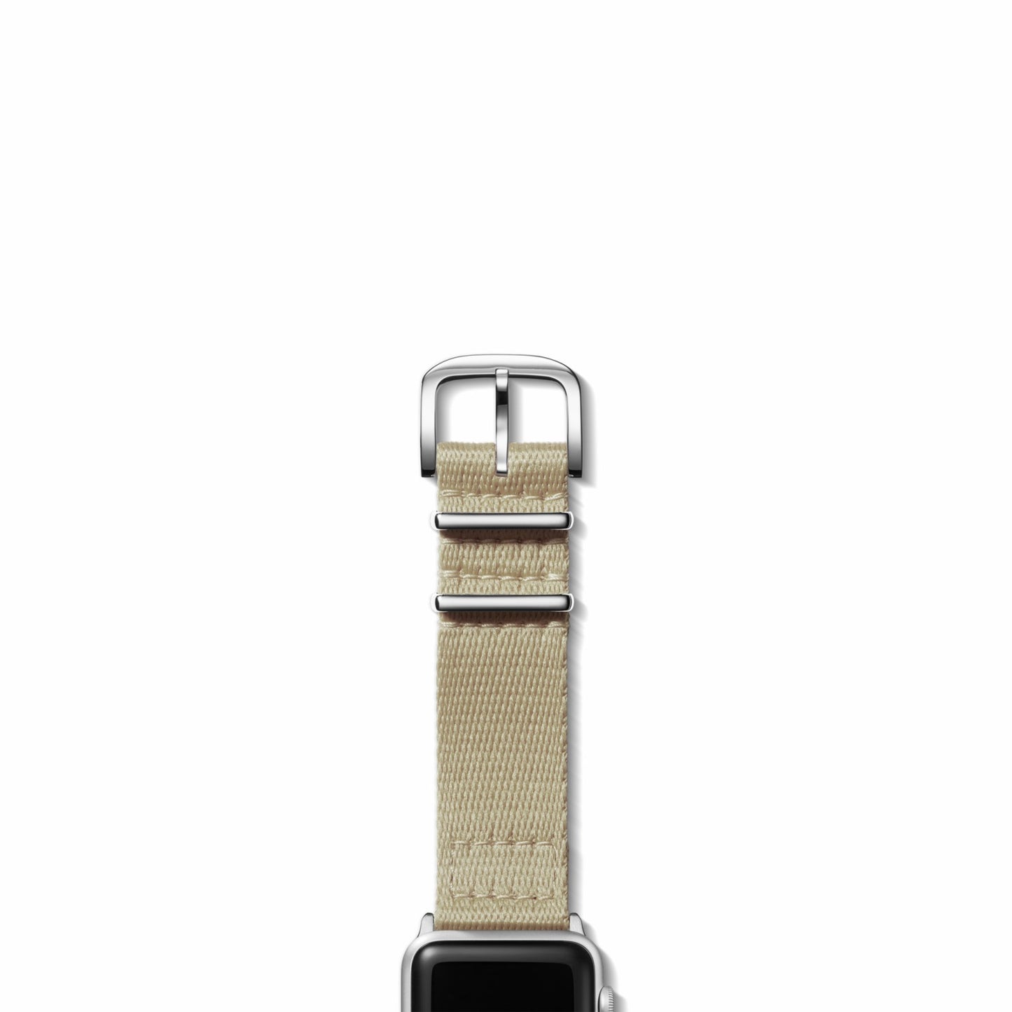 Shinola 20mm Tan Split Nylon Apple Watch Strap - Tan