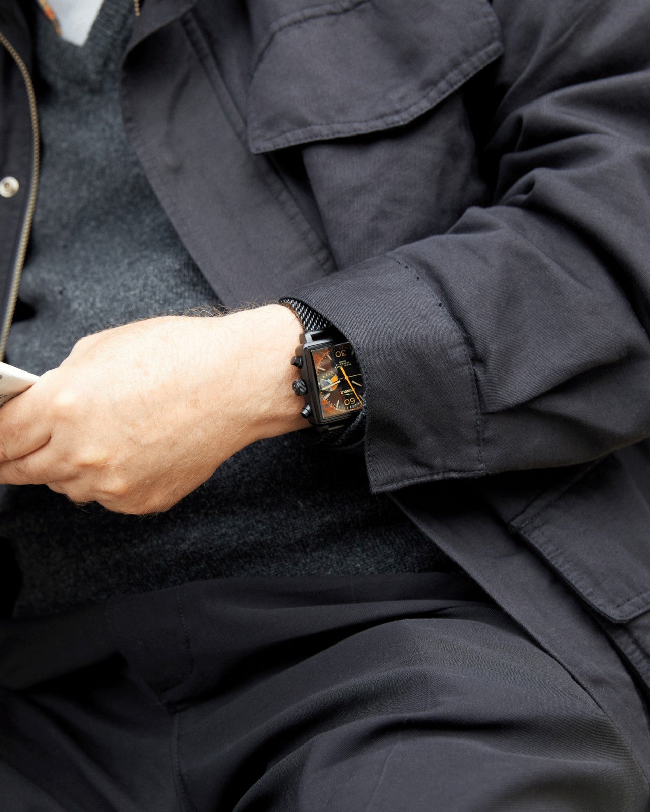Shinola Mackinac Night Race Automatic Chronograph Watch