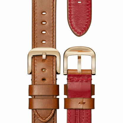 Shinola Gilda Radner Runwell Automatic Watch - Red Jasper