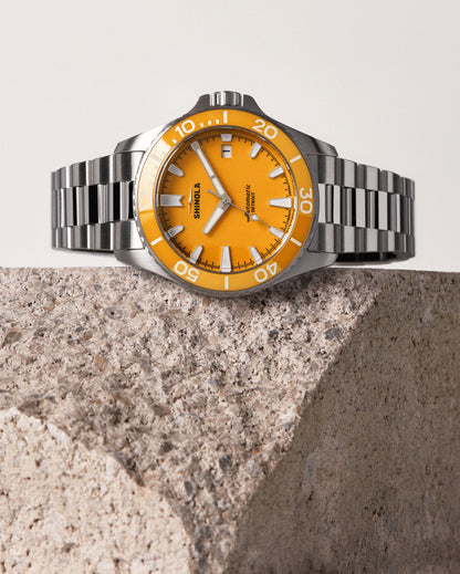 Shinola Lake Huron Monster Automatic Dive Watch - Lake Huron