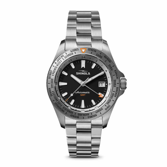 Shinola Monster Worldtimer GMT Watch