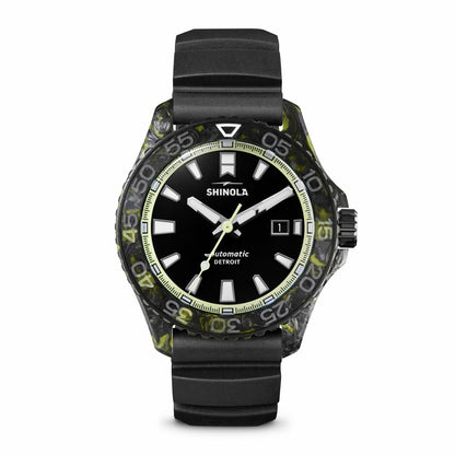 Shinola Forged Carbon Monster Watch
