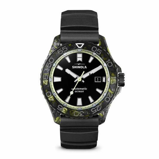 Shinola Forged Carbon Monster Watch
