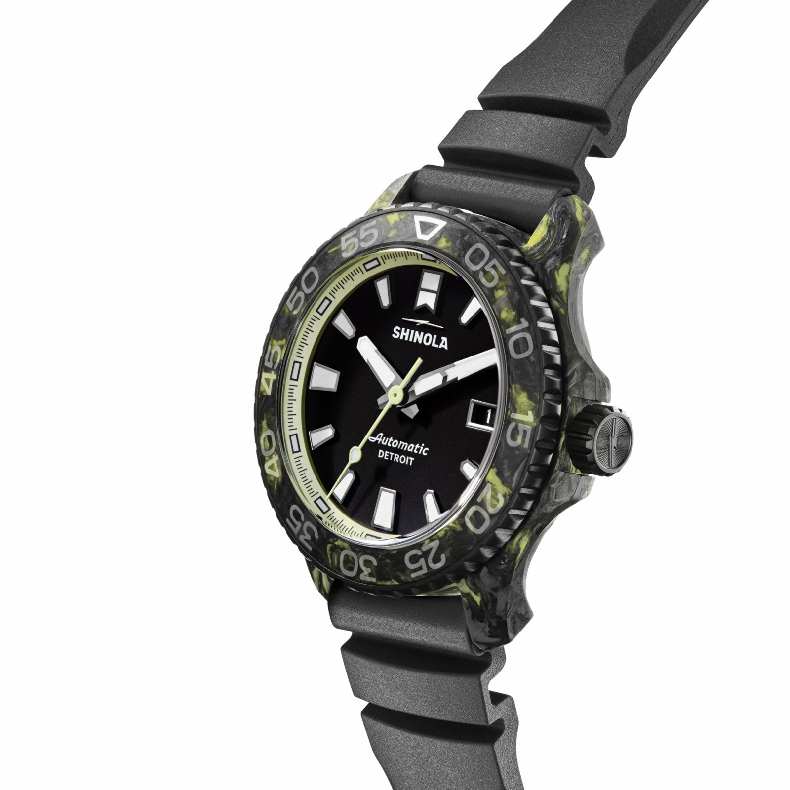 Shinola Forged Carbon Monster Watch