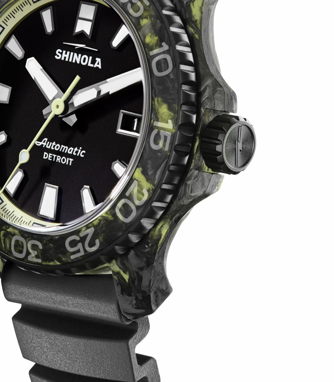 Shinola Forged Carbon Monster Watch