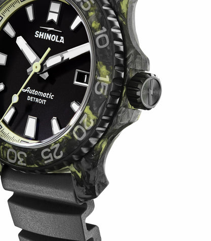 Shinola Forged Carbon Monster Watch