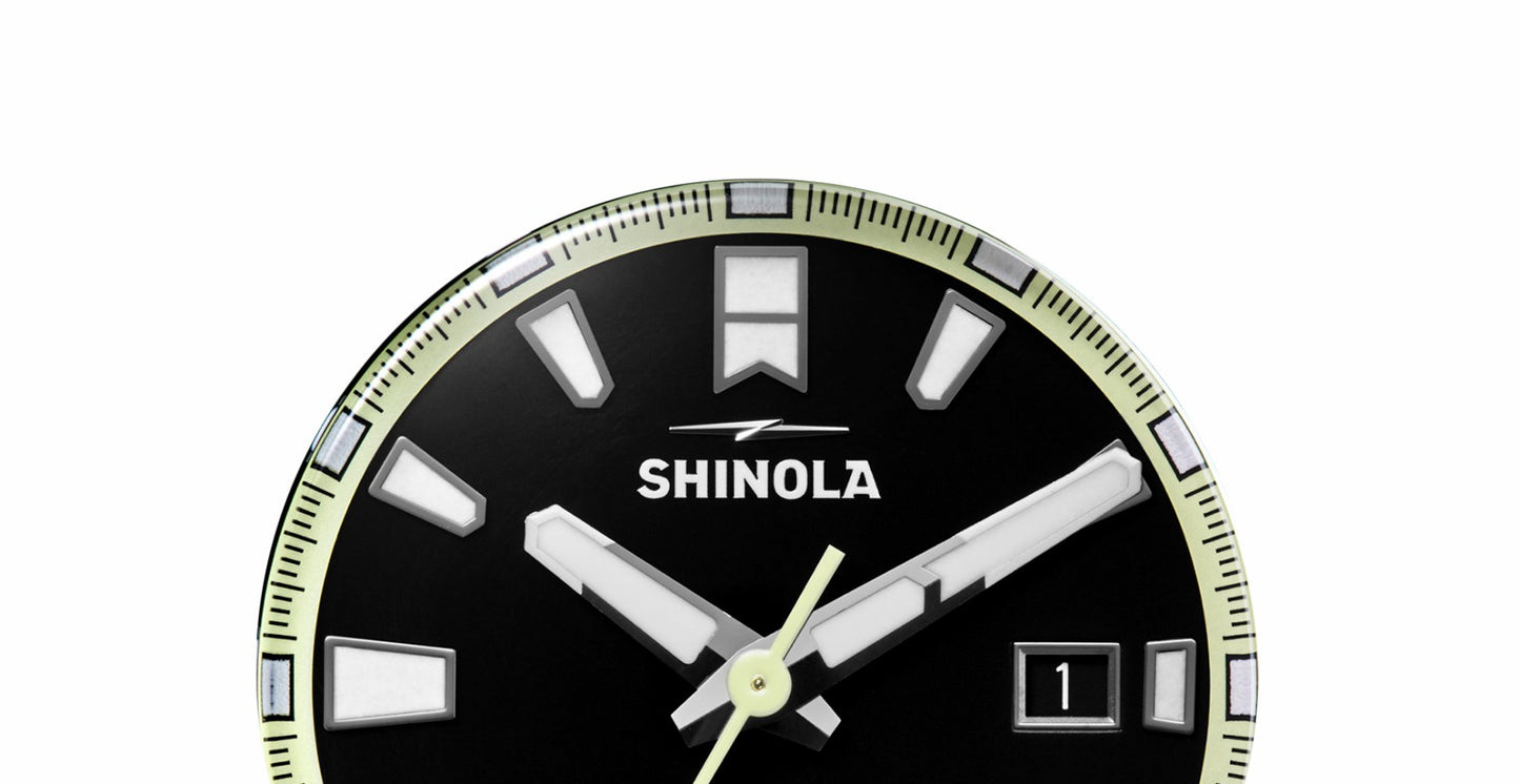 Shinola Forged Carbon Monster Watch