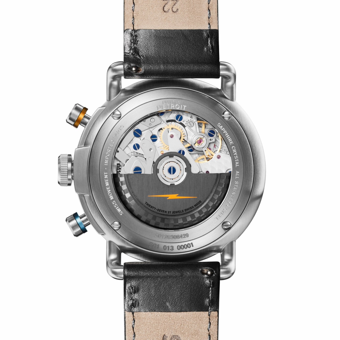 Shinola Canfield Speedway Open Road Automatic Chronograph Watch - Black