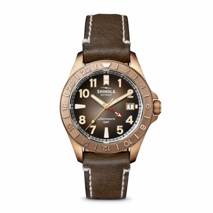 Shinola Bronze Monster GMT Automatic Watch | Shinola