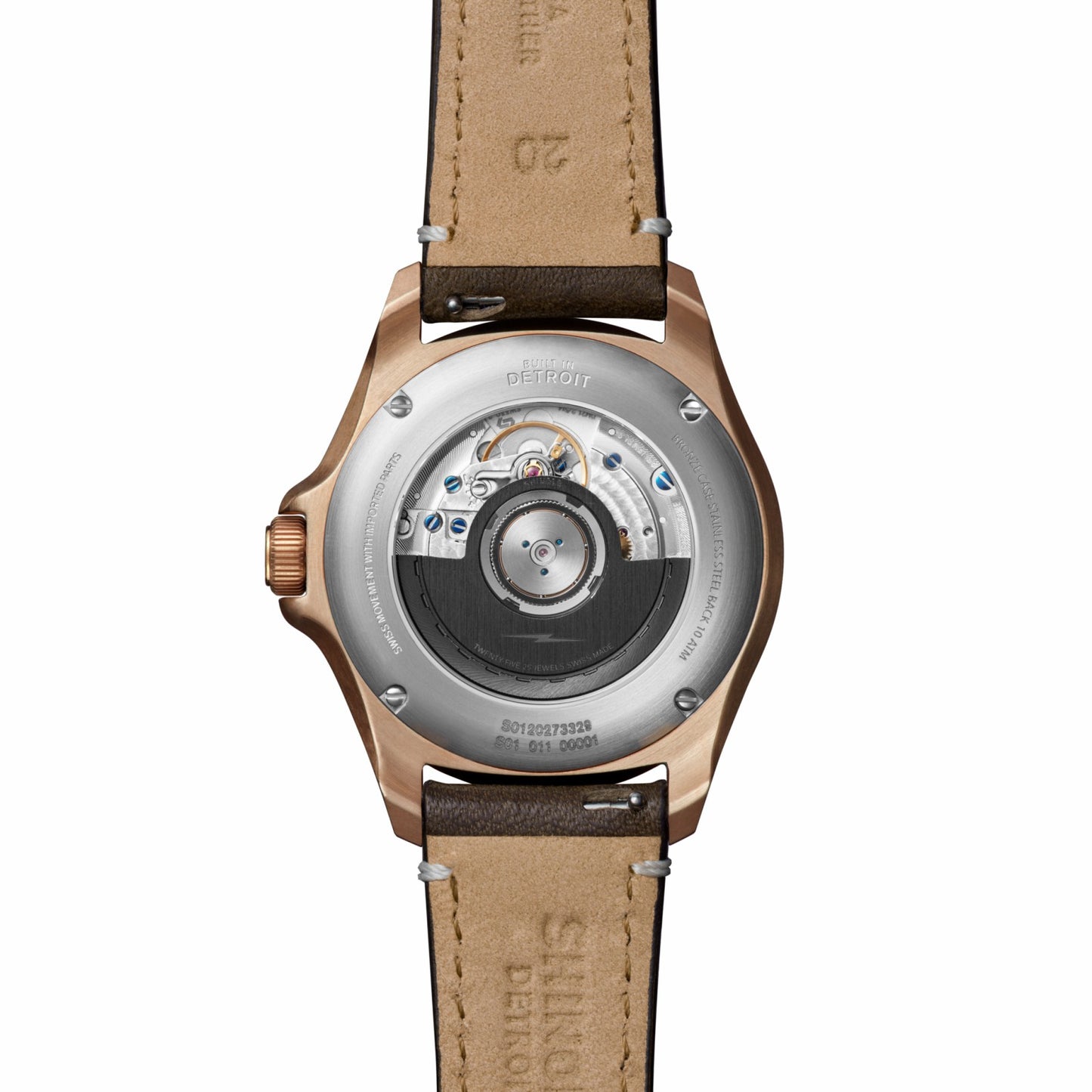Shinola Bronze Monster GMT Automatic Watch | Shinola