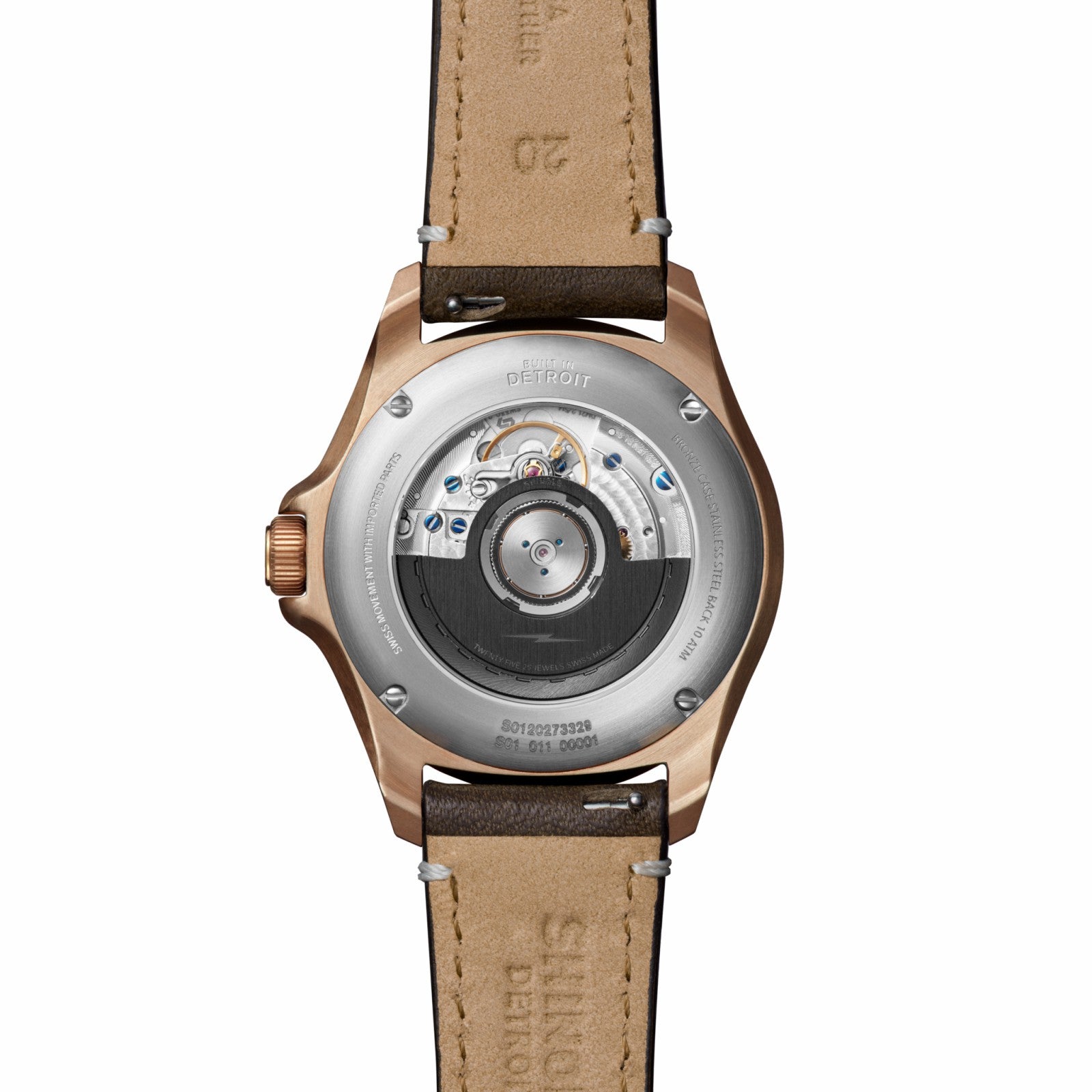 Shinola Bronze Monster GMT Automatic Watch | Shinola