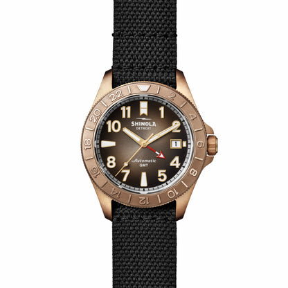 Shinola Bronze Monster GMT Automatic Watch | Shinola