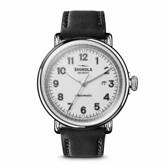 Shinola Runwell Automatic Watch - White