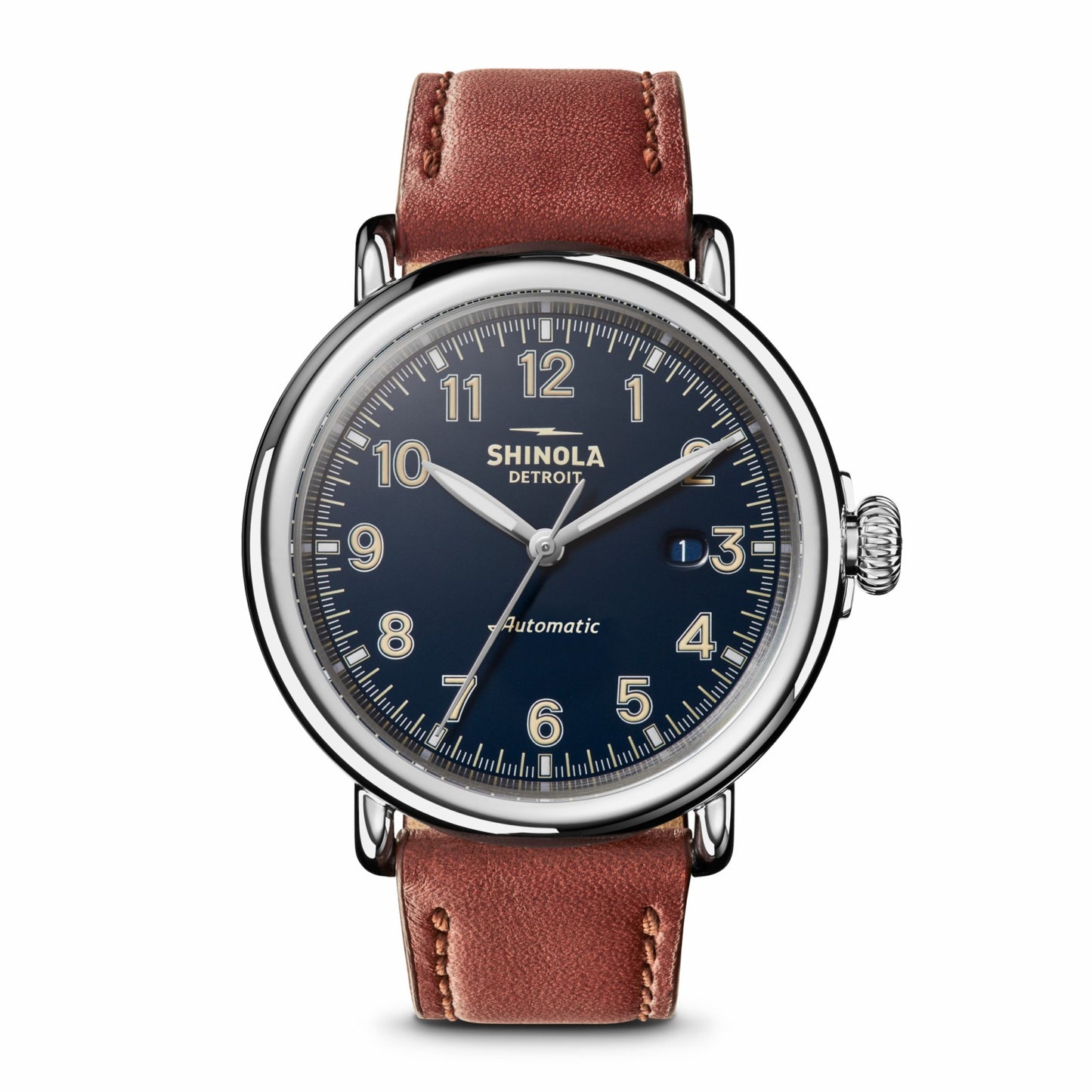 Shinola Runwell Automatic Watch - Midnight Blue
