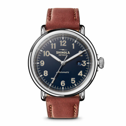 Shinola Runwell Automatic Watch - Midnight Blue