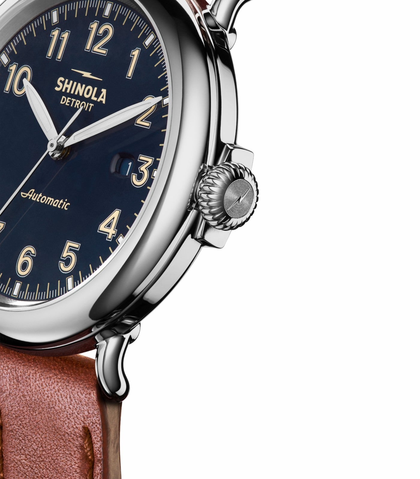Shinola Runwell Automatic Watch - Midnight Blue