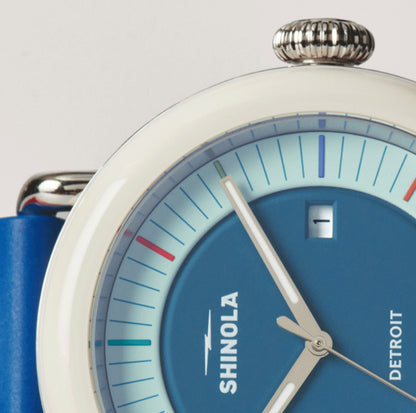 Shinola Detrola Watch - Blue