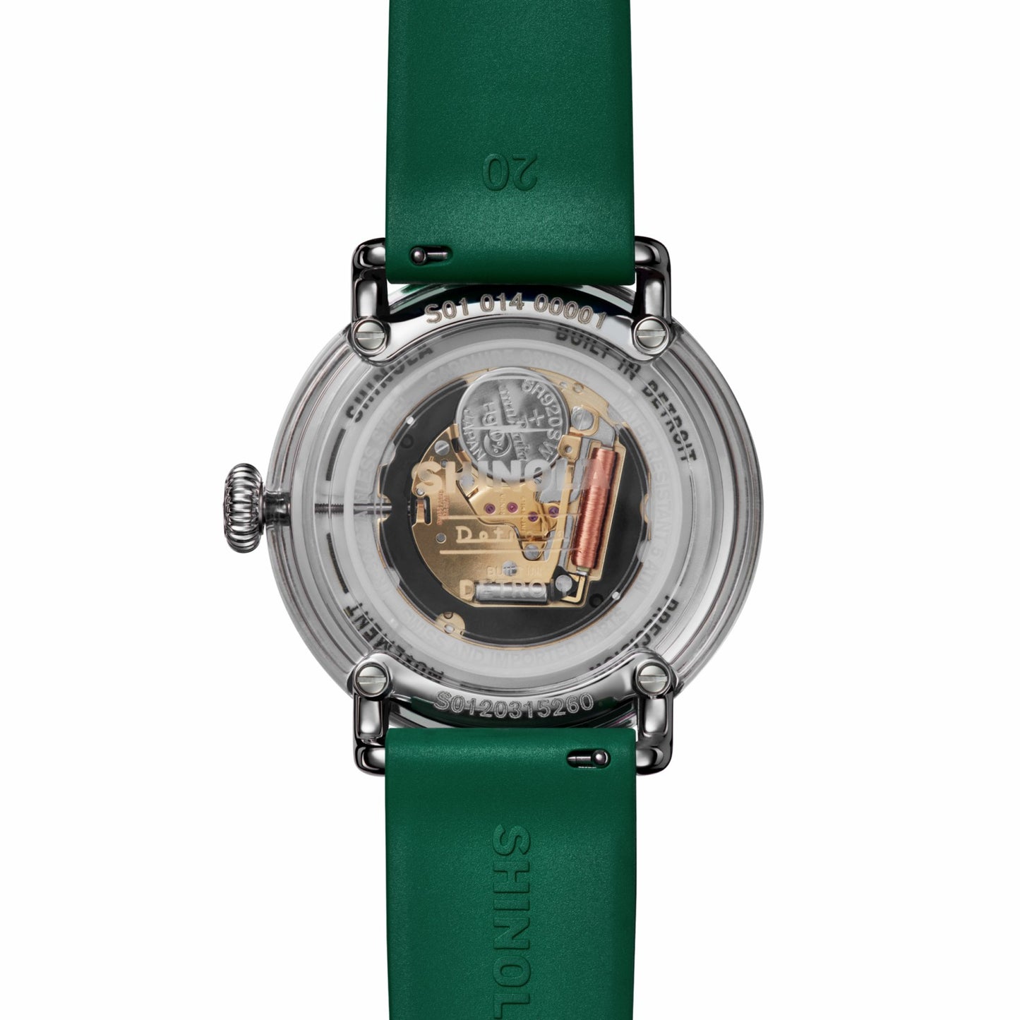 Shinola Detrola Watch - Collegiate - Spartan