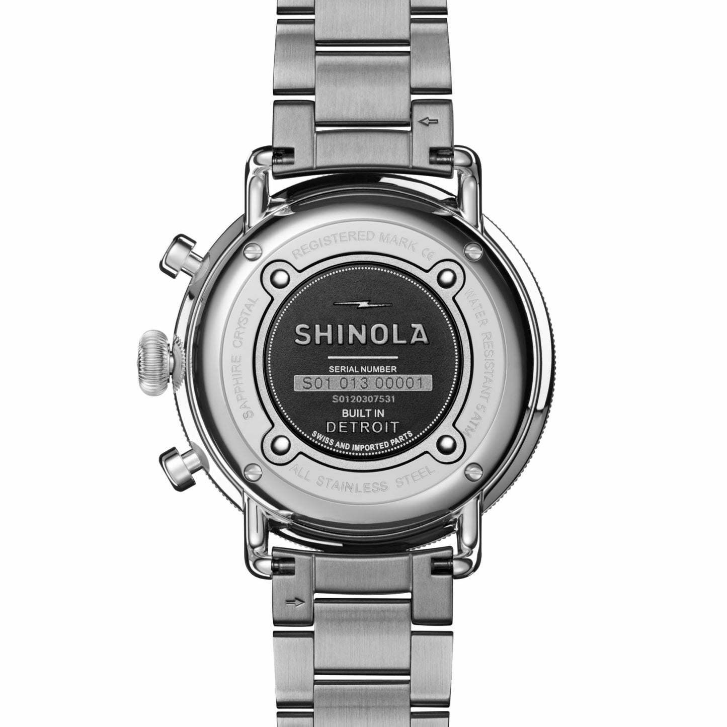 Shinola Canfield Chronograph Watch - Dark Olive
