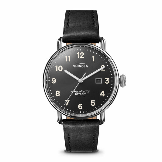 Shinola Canfield Watch - Black