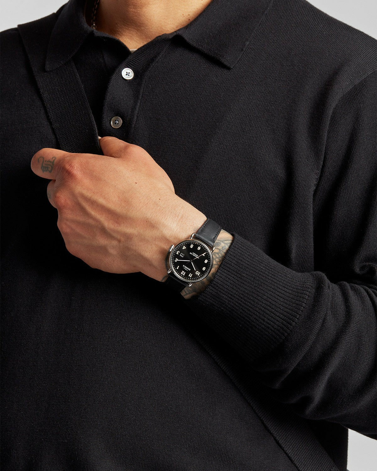 Shinola Canfield Watch - Black