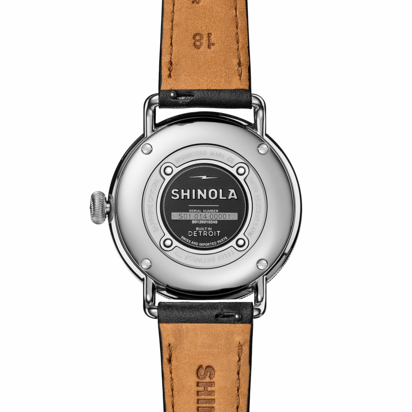 Shinola Canfield Watch - Black