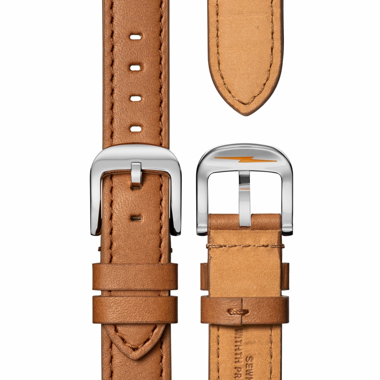 Shinola Canfield Watch - Blue Tan Leather Strap