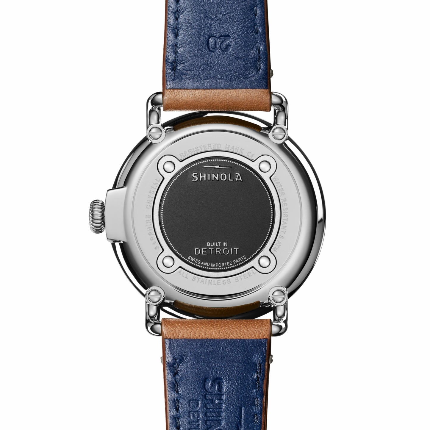 Shinola Engravable Runwell Watch - Collegiate