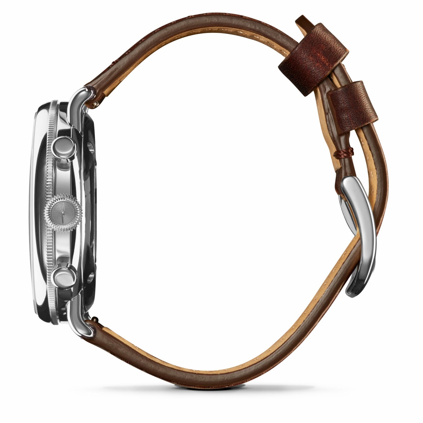 Shinola Canfield Chronograph Watch - Cattail Leather Strap