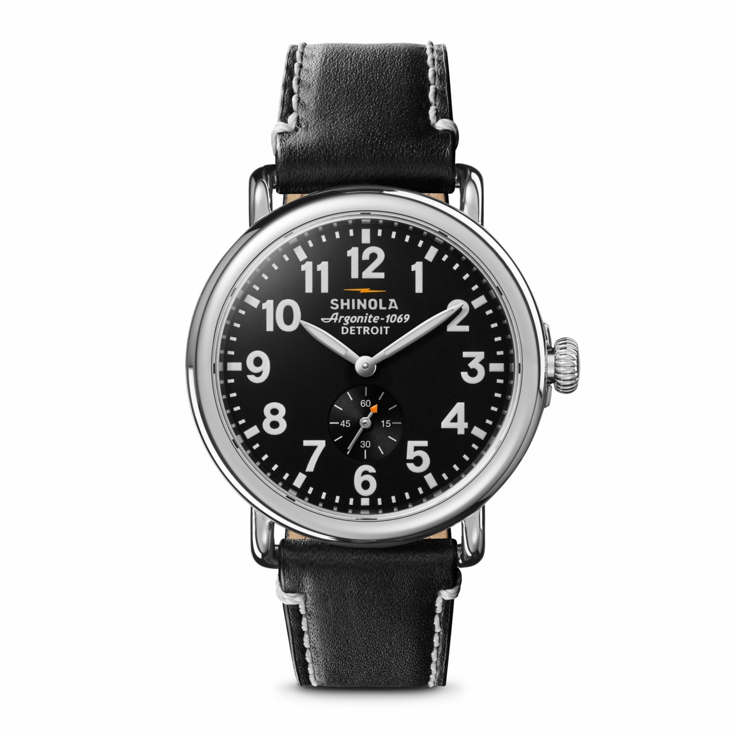 Shinola Engravable Runwell Watch - Black