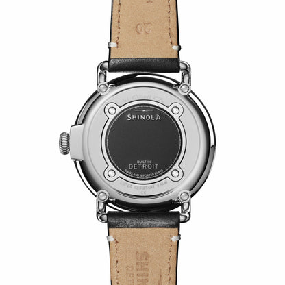 Shinola Engravable Runwell Watch - Black