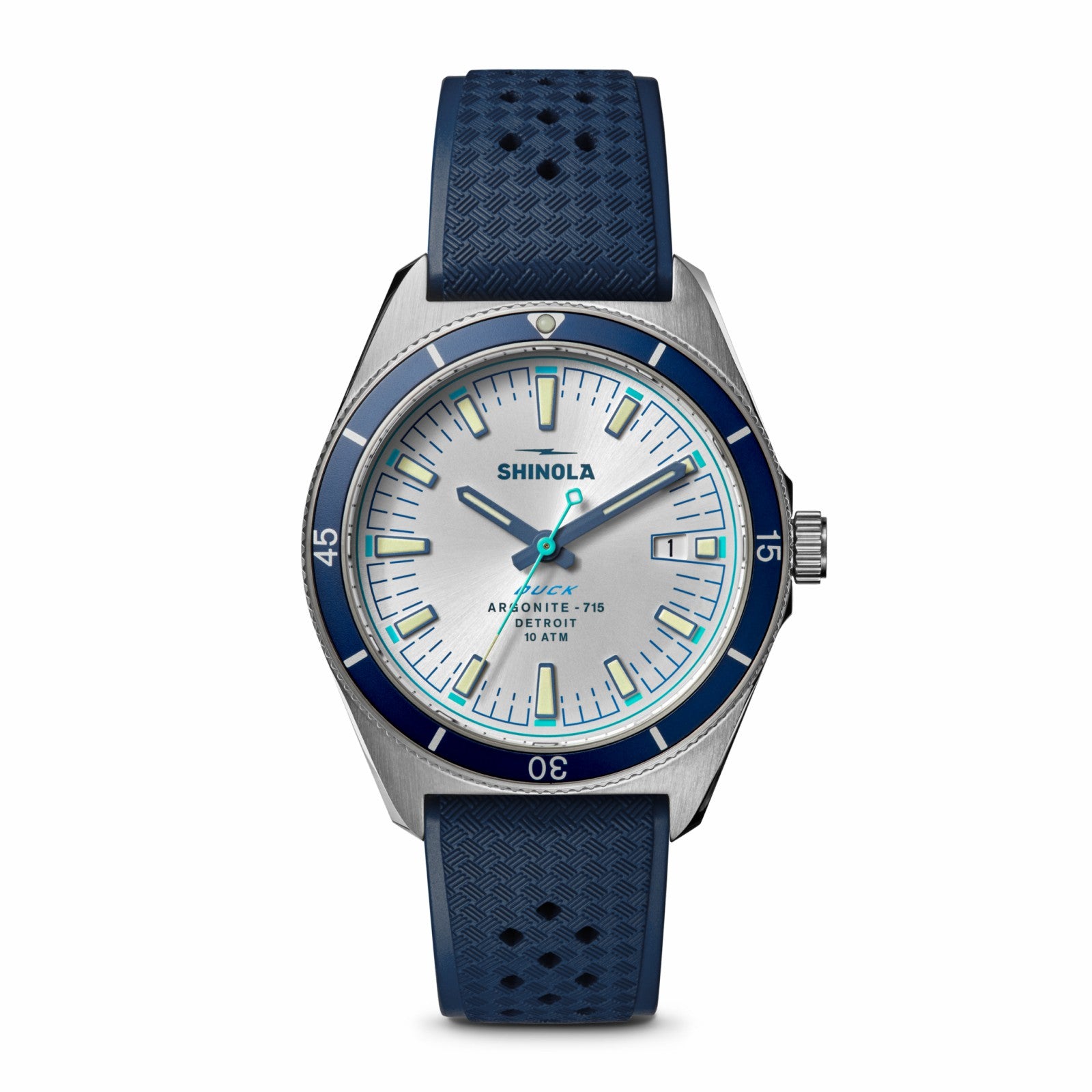 Shinola Duck Watch - Midnight Blue