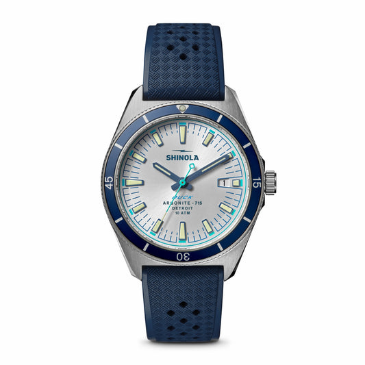 Shinola Duck Watch - Midnight Blue