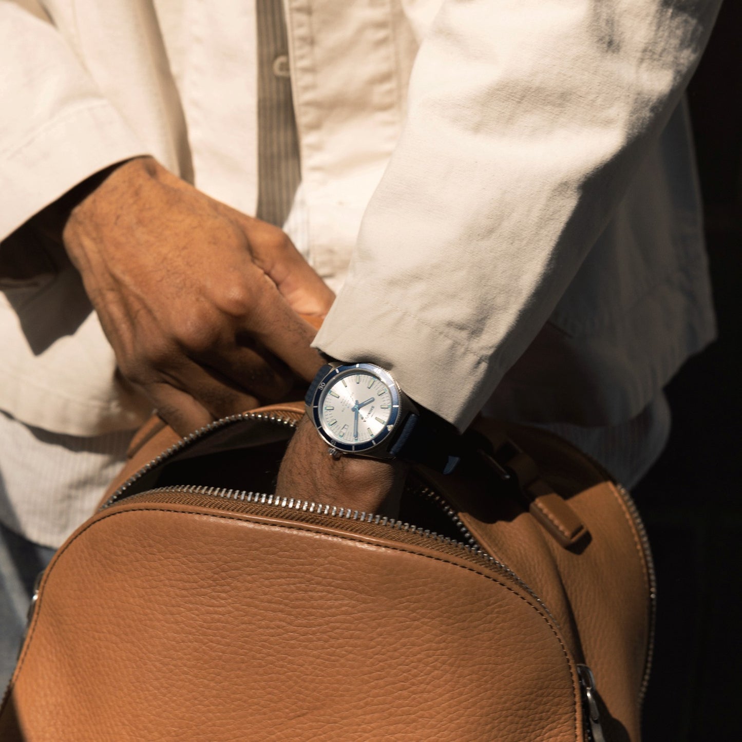 Shinola Duck Watch - Midnight Blue