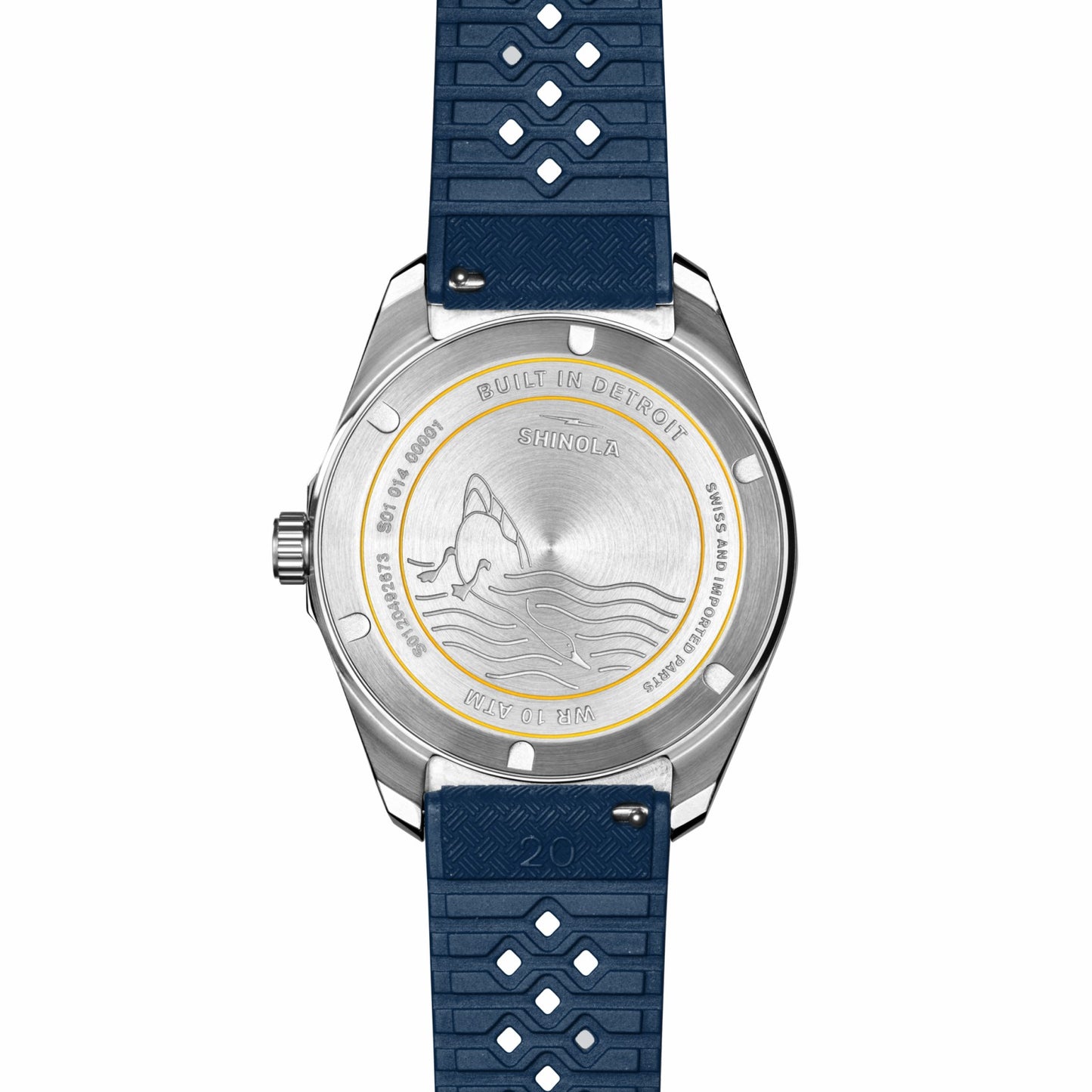 Shinola Duck Watch - Midnight Blue