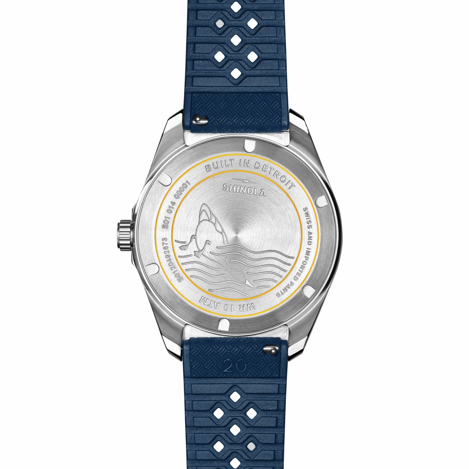 Shinola Duck Watch - Midnight Blue