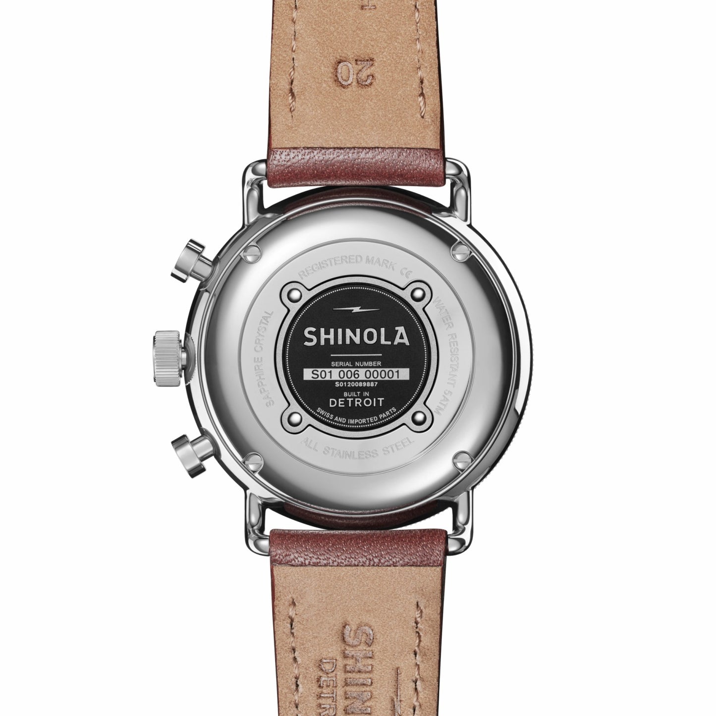Shinola Canfield Sport Chronograph Watch - Midnight Blue