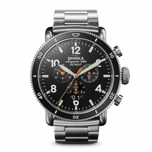 Shinola Runwell Black Blizzard Watch | Shinola