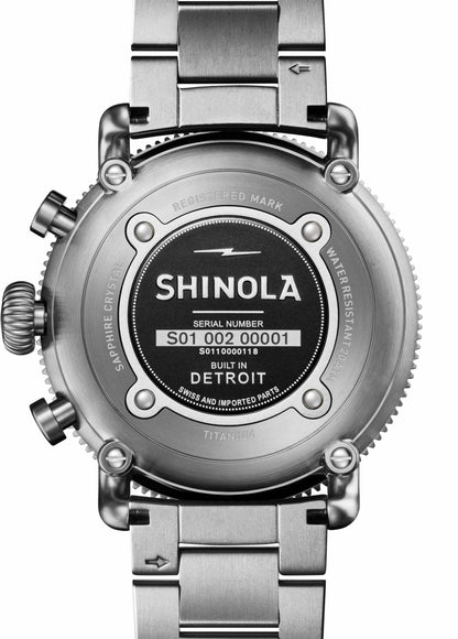 Shinola Runwell Black Blizzard Watch | Shinola