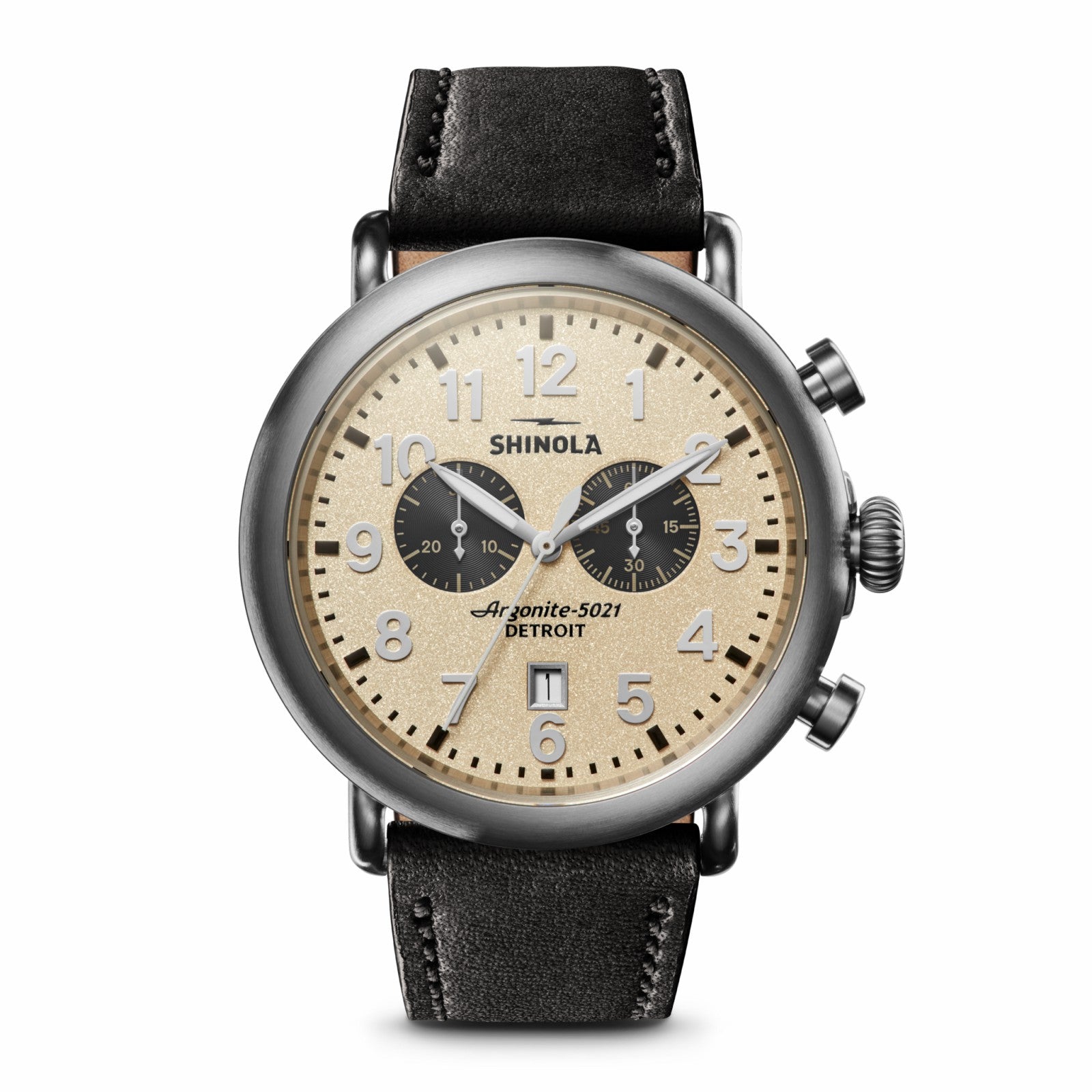 Shinola Runwell Chronograph - Cream